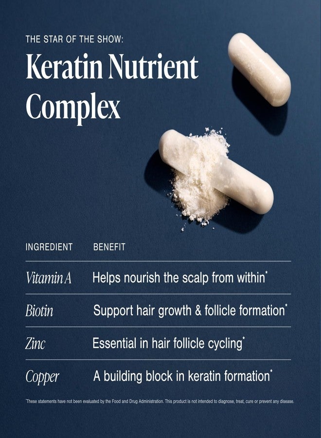Viviscal 4D Hair Growth Cycle Supplements for Women for Full, Strong, and Healthy Hair; Made with Keratin, Vitamin A, Biotin, Zinc, 30 Day Supply, 60 Count - Image 5